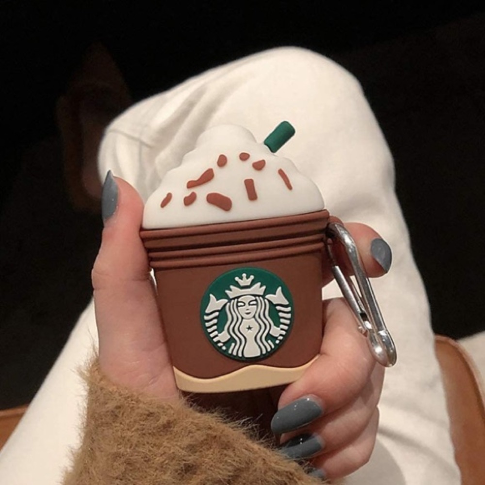 NWT Starbucks AirPods case with keychain